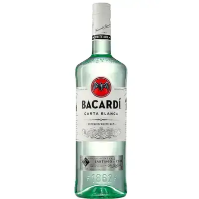 RUM BACARDI CARTA BLANCA 980ML